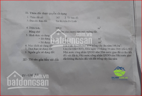 Ban nha duong Nguyen Du Thi tran Di Linh 398m2 3
