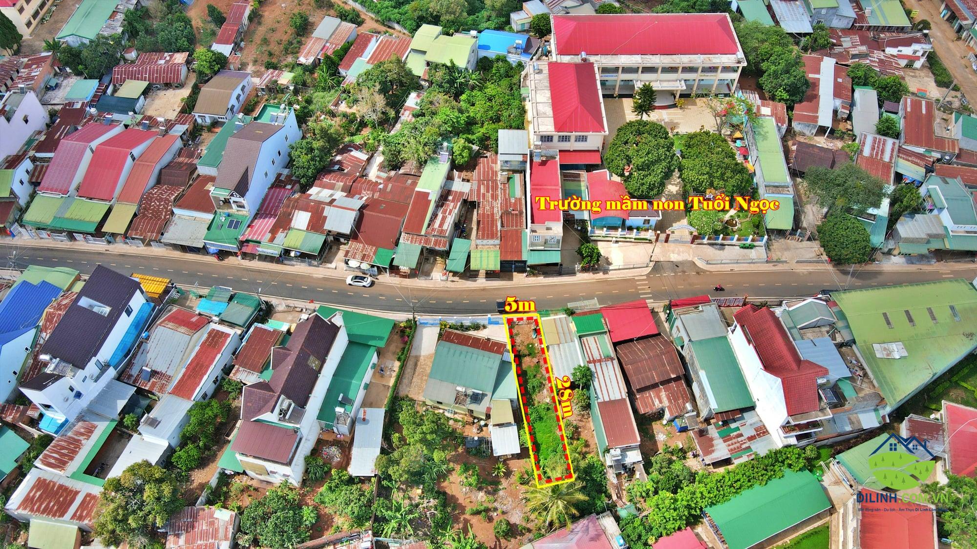 Ban dat mat tien duong hoang van thu di linh 01
