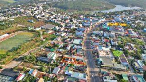 bán đất mặt tiền đường Hùng Vương thị trấn Di Linh