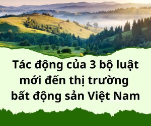 tác động của luật đất đai