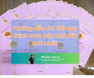 Hướng dẫn chi tiết quy trình mua bán nhà đất mới nhất 2025