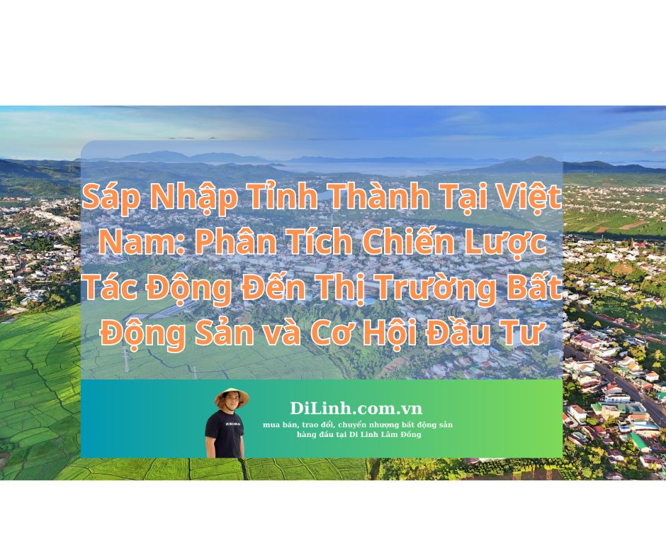 Sáp Nhập Tỉnh Thành Tại Việt Nam: Phân Tích Chiến Lược Tác Động Đến Thị Trường Bất Động Sản và Cơ Hội Đầu Tư