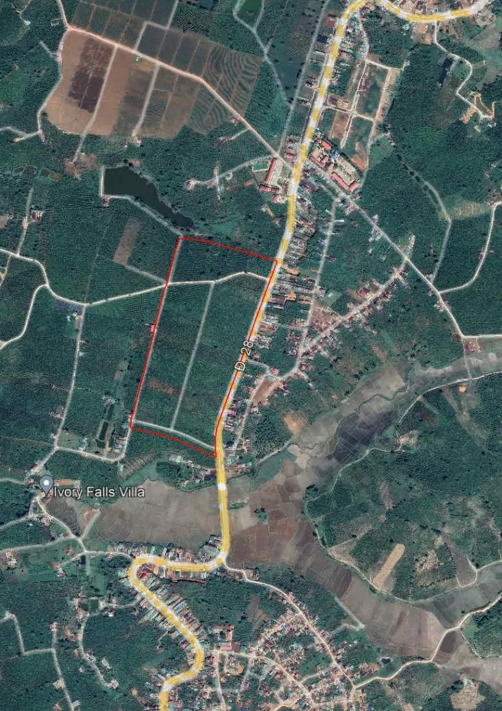 vi tri khu dan cu dang rach di linh