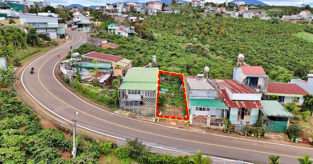 250tr 1m ngang mặt tiền đường Lương Thế Vinh Di Linh (1)
