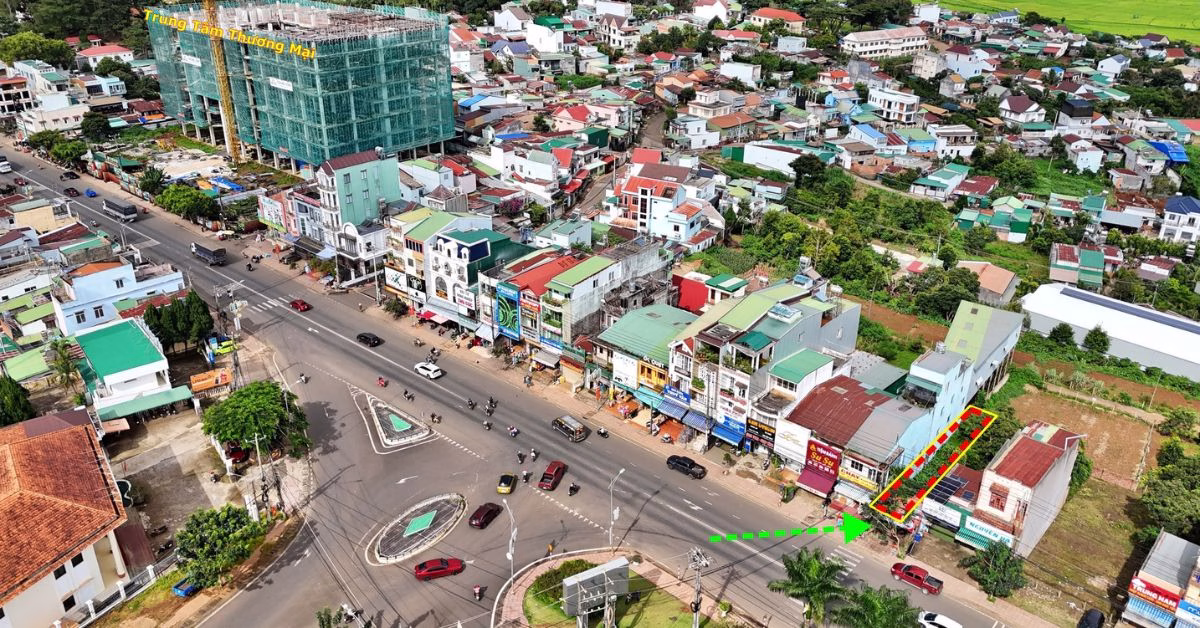 Lô Đất Mặt Tiền Hùng Vương, 100m² Thổ Cư - Trung Tâm Di Linh (3)